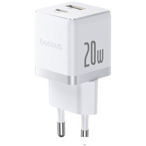 Сетевое зарядное Baseus Palm Fast Charger C+U 20W EU P10111608213-00 (черный)
