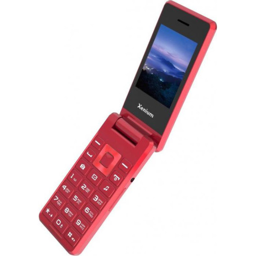 Кнопочный телефон Philips Xenium X600 (красный)