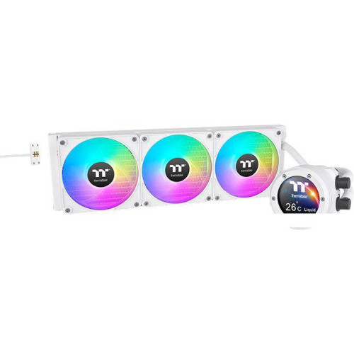Жидкостное охлаждение для процессора Thermaltake TH360 V2 Ultra EX ARGB Snow Edition CL-W426-PL12SW-A