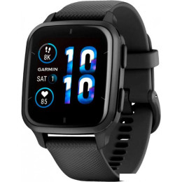 Умные часы Garmin Venu Sq 2 Music Edition (черный)