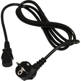 Кабель Hyperline PWC-IEC13-SHM-0.5-BK
