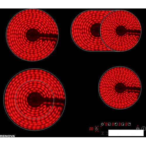 Варочная панель Renova TC-472L2BS1