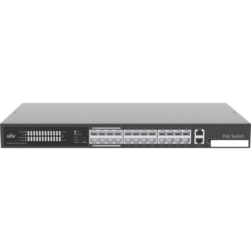 Неуправляемый коммутатор Uniview NSW2020-24T1GT1GC-POE-IN