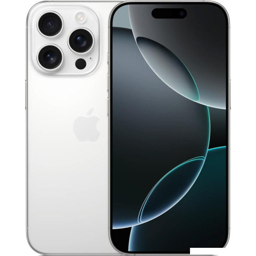 Смартфон Apple iPhone 16 Pro Dual SIM 256GB (белый титан)