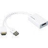 Адаптер Kramer Electronics HDMI - DisplayPort ADC-HM/DPF (0.2 м, белый)