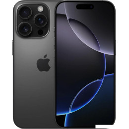 Смартфон Apple iPhone 16 Pro Dual SIM 256GB (черный титан)