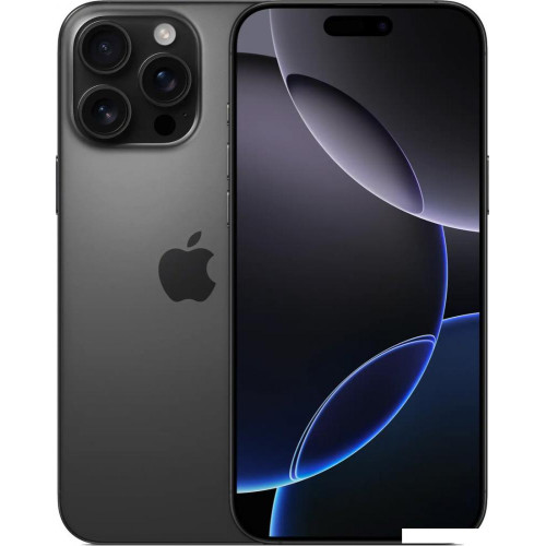 Смартфон Apple iPhone 16 Pro Max Dual SIM 256GB (черный титан)