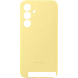 Чехол для телефона Samsung Silicone Case Galaxy S24 FE (желтый)
