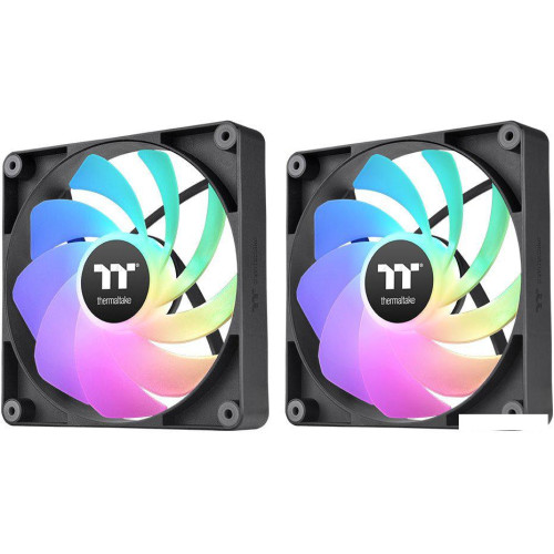 Набор вентиляторов Thermaltake CT120 Sync Reverse ARGB 2-Fan Pack CL-F173-PL12SW-A