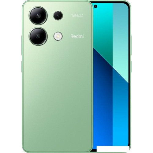 Смартфон Xiaomi Redmi Note 13 8GB/512GB с NFC международная версия (мятно-зеленый)