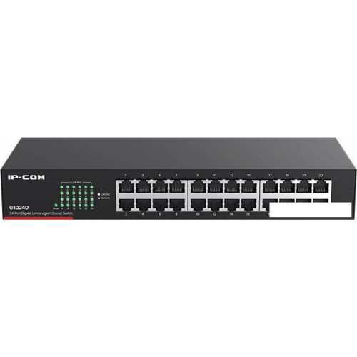 Неуправляемый коммутатор IP-COM G1024D v9.0