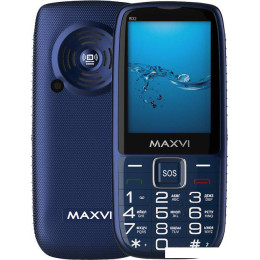 Кнопочный телефон Maxvi B32 (синий)