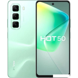 Смартфон Infinix Hot 50 X6882 6GB/256GB (зеленый шалфей)