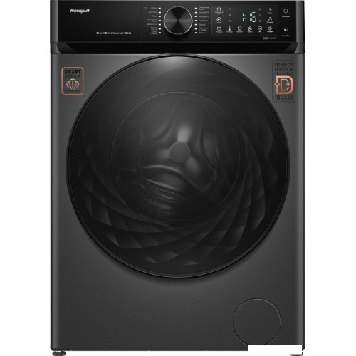 Стиральная машина Weissgauff WM 59411 Direct Drive Inverter Steam Deep Grey