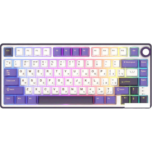 Клавиатура Royal Kludge R75 RGB Blackberry (RK Brown)