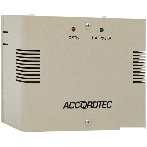 Источник бесперебойного питания AccordTec ББП-20 Lite (металл серый)