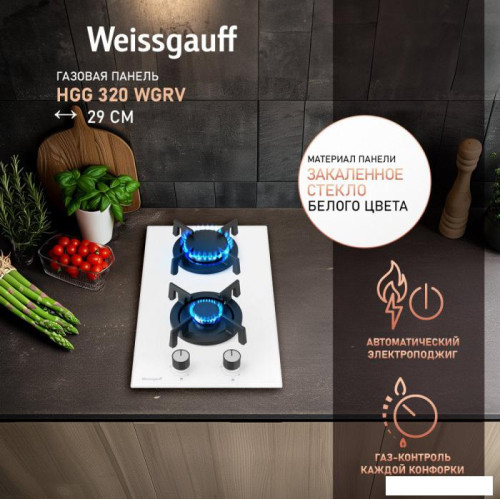 Варочная панель Weissgauff HGG 320 WGRV