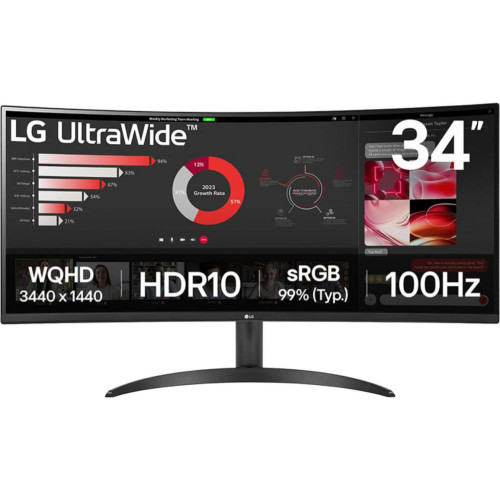 Монитор LG UltraWide 34WR50QK-B