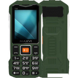 Кнопочный телефон Maxvi T20 (зеленый)