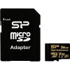 Карта памяти Silicon-Power Golden Series High Endurance microSDXC SP256GBSTXDV3V1HSP 256GB (с адаптером)