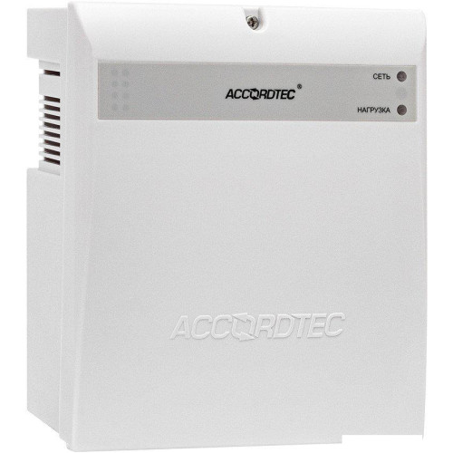 Источник бесперебойного питания AccordTec ББП-60 исп. 1 (пластик белый)
