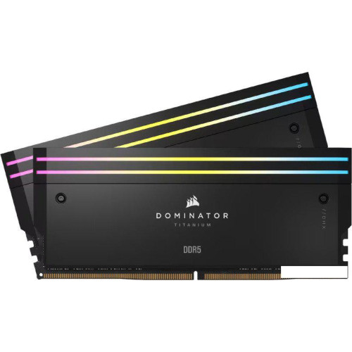 Оперативная память Corsair Dominator Titanium RGB 2x48ГБ DDR5 6600 МГц CMP96GX5M2B6600C32