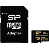 Карта памяти Silicon-Power Golden Series High Endurance microSDXC SP128GBSTXDV3V1HSP 128GB (с адаптером)