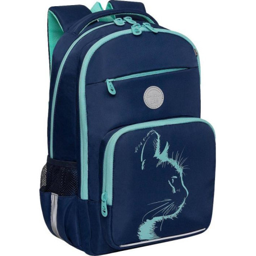 Школьный рюкзак Grizzly RG-564-4 (синий)