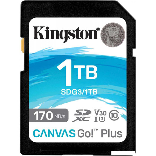 Карта памяти Kingston Canvas Go! Plus SDXC 1TB