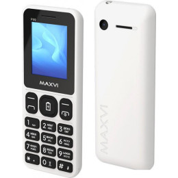 Кнопочный телефон Maxvi P99 (белый)