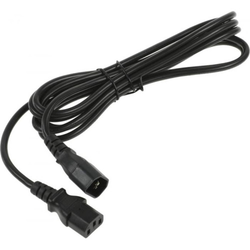 Кабель Hyperline PWC-IEC13-IEC14-3.0-BK