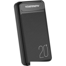 Внешний аккумулятор VDENMENV DP10 20000mAh (черный)