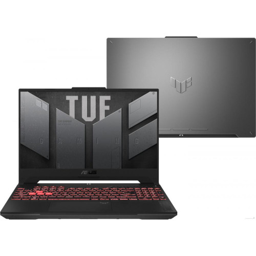 Игровой ноутбук ASUS TUF Gaming A17 2023 FA707NVR-HX010 + подставка ICE COOREL E5 (черный)