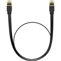 Кабель Baseus High Speed CAT7 10Gigabit Ethernet Cable Flat (5 м, черный)