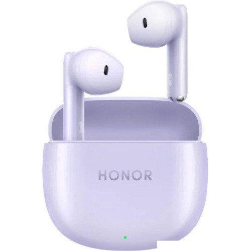 Наушники HONOR Earbuds X6 (сиреневый, международная версия)