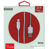 Кабель Atomic HQ-Base 30.243 USB Type-A - Lightning (1 м, белый)
