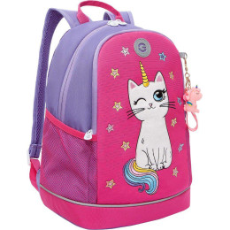 Школьный рюкзак Grizzly RG-463-10 (фиолетовый/розовый)