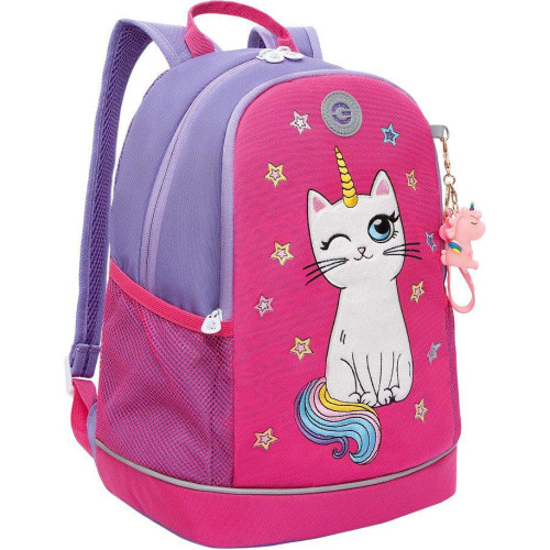 Школьный рюкзак Grizzly RG-463-10 (фиолетовый/розовый)