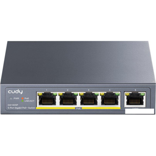 Неуправляемый коммутатор Cudy GS1005P 1.0