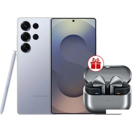 Смартфон Samsung Galaxy S25 Ultra SM-S938B 12GB/512GB (синий титан) и наушники Samsung Galaxy Buds 3 Pro по акции