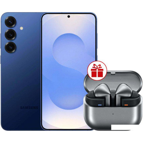Смартфон Samsung Galaxy S25+ SM-S936B 12GB/512GB (синий) и наушники Samsung Galaxy Buds 3 Pro по акции
