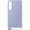 Чехол для телефона Samsung Silicone Case Galaxy S25+ (голубой)