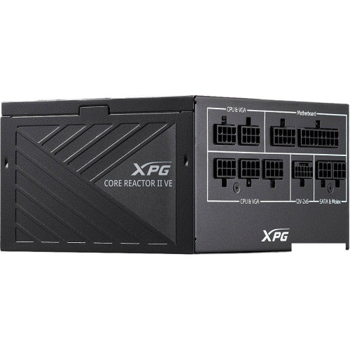 Блок питания ADATA XPG Core Reactor II VE 850W COREREACTORIIVE850G-BKCEU