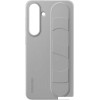 Чехол для телефона Samsung Standing Grip Case Galaxy S25+ (серый)