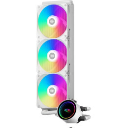 Система жидкостного охлаждения для процессора PCCooler DA360 ARGB (белый)