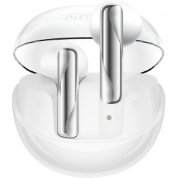 Наушники QCY AilyBuds Clear (белый/серебиристый)