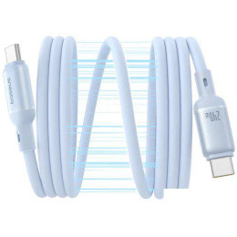 Кабель Baseus PicoGo USB Type-C - USB Type-C (1 м, голубой)