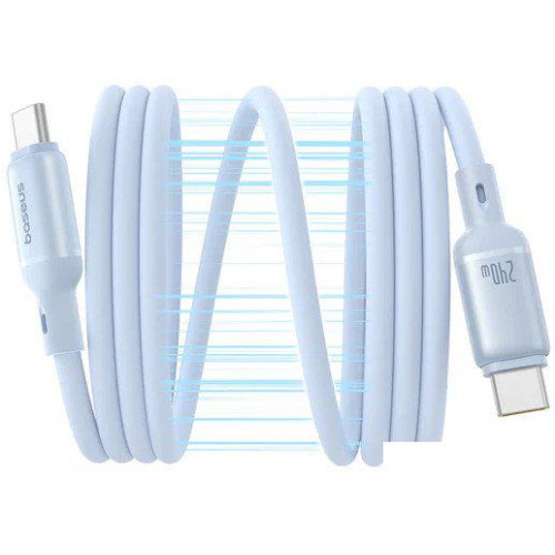 Кабель Baseus PicoGo USB Type-C - USB Type-C (1 м, голубой)