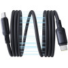 Кабель Baseus PicoGo USB Type-C - USB Type-C (1 м, черный)