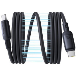 Кабель Baseus PicoGo USB Type-C - USB Type-C (1 м, черный)
